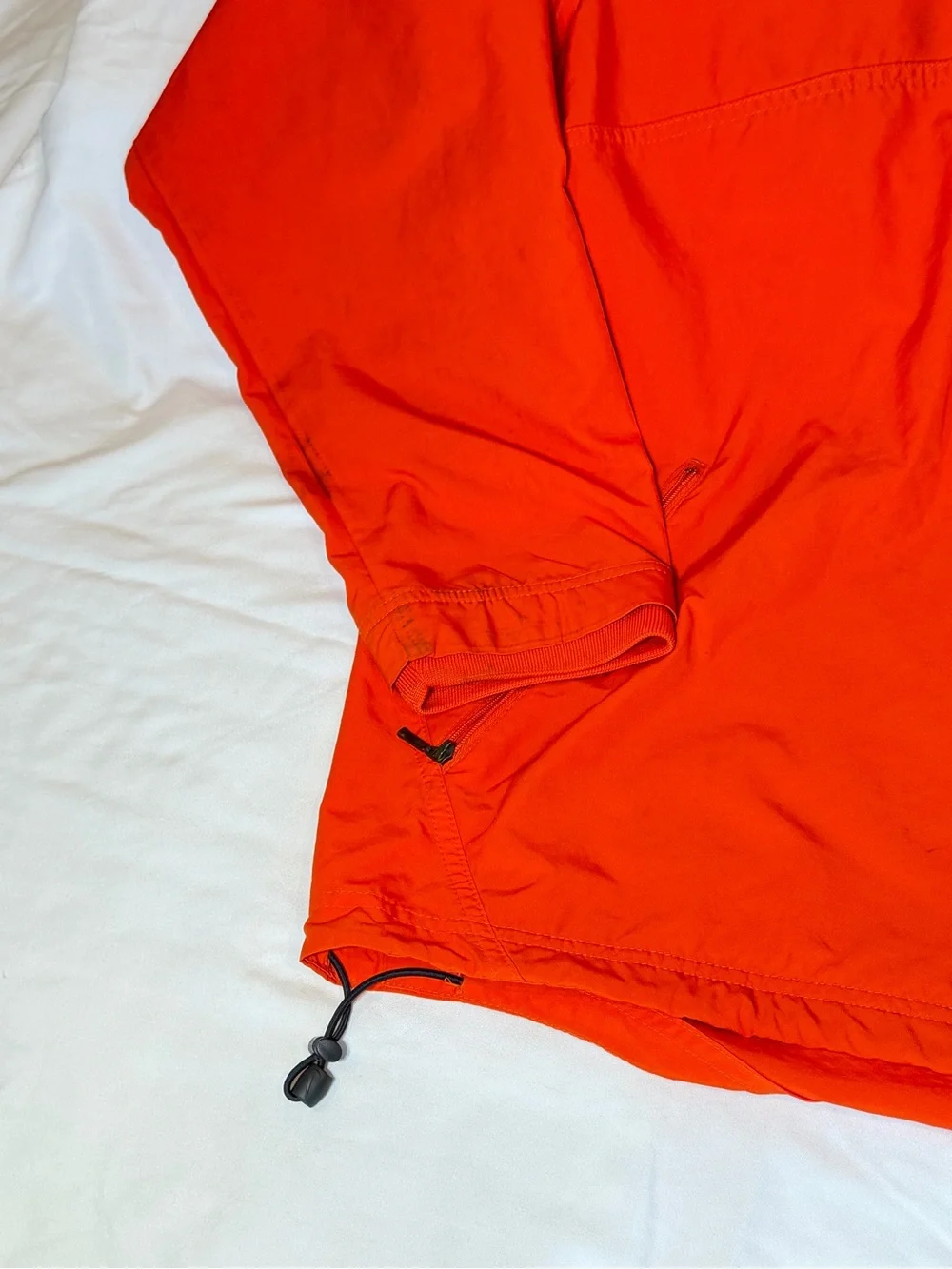 Nike Cross Nationals 2010 Track Jacket Men’s Large Orange Running Windbreaker